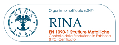 Certificazione RINA EN1090